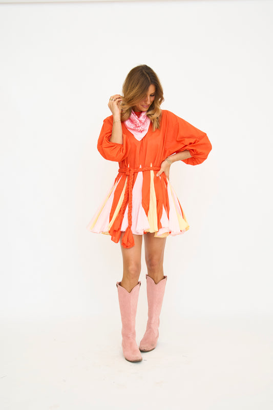 Sunshine Belted Mini Dress