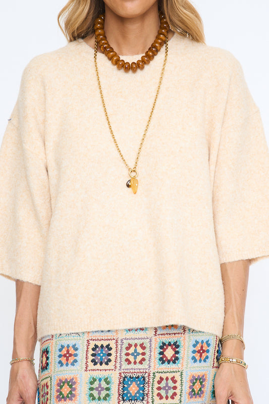 Cindy Crewneck Sweater Top