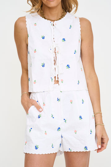 Kaylyn Vest/Short Set