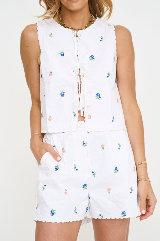 Kaylyn Vest/Short Set