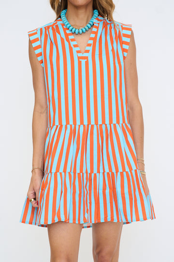 Roselia Tiered Mini Dress