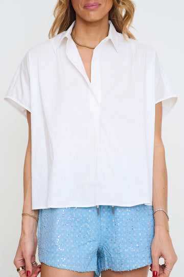 Signature Collar Top