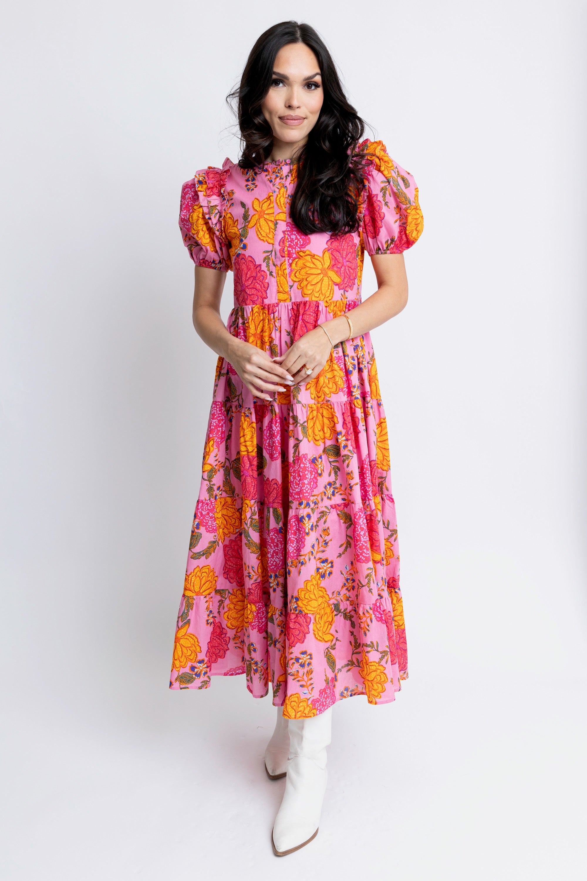 Tay Floral Print Maxi Dress