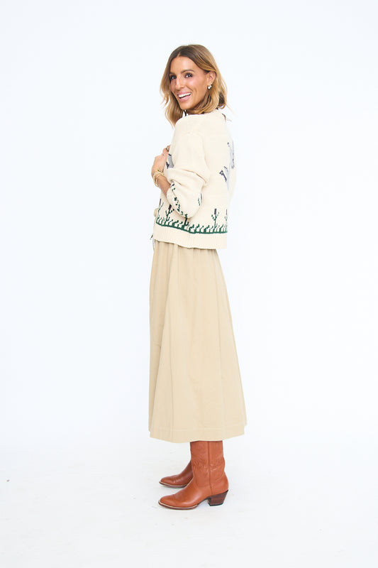 Songbird Zip Sweater