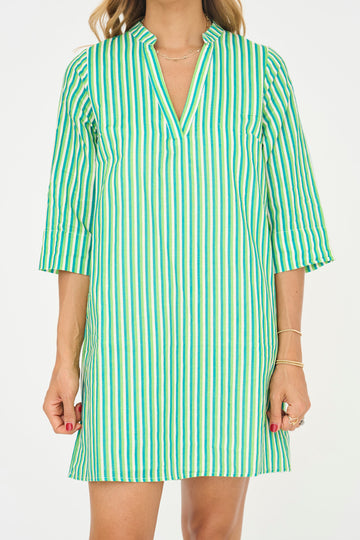 Cabana Stripe Mini Dress