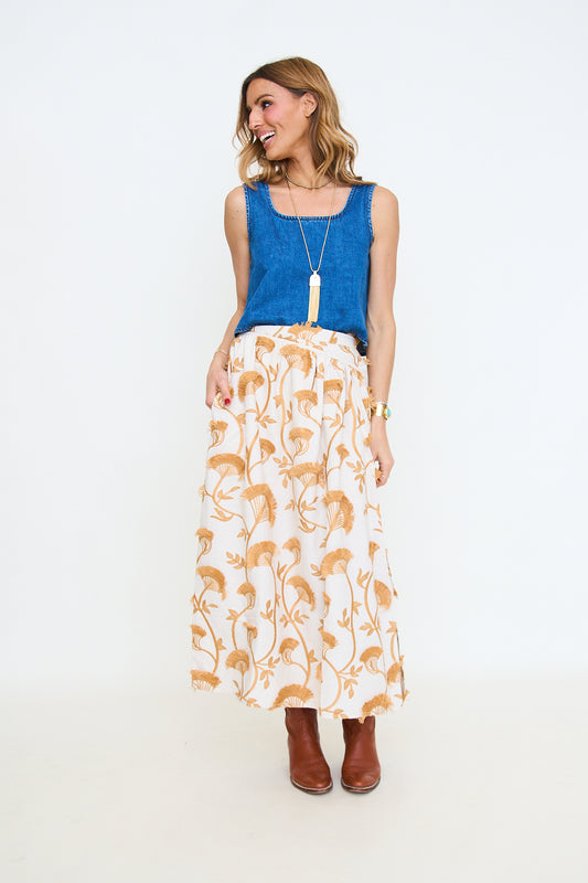 Long Tassel Pendant Necklace