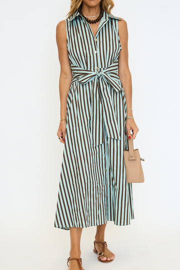 Sutton Tie Waist Midi Dress