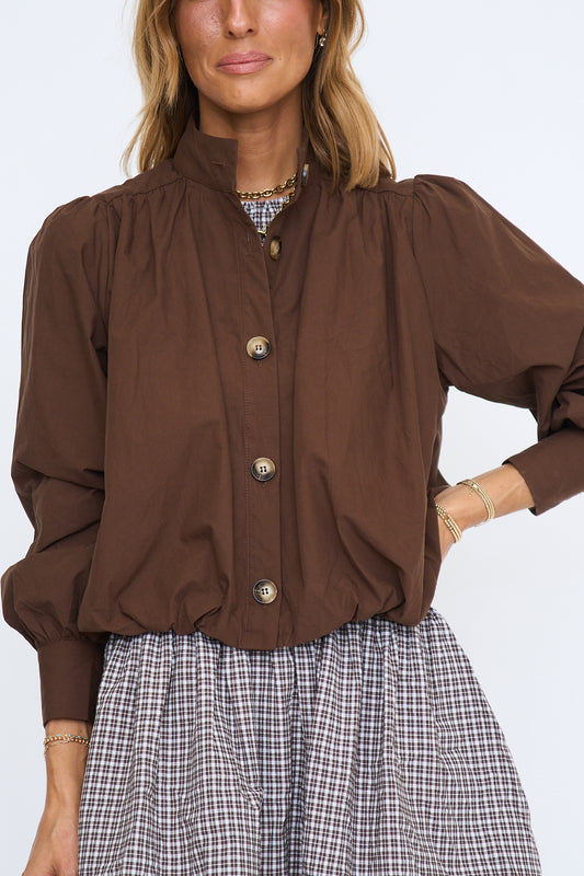 Genevieve Gathered Trench