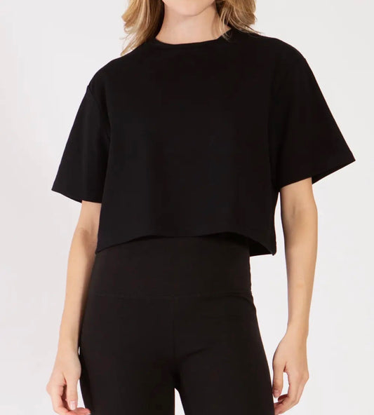 Cotton Over Size Cropped T Shirts