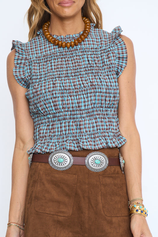 Stevie Smocked Top