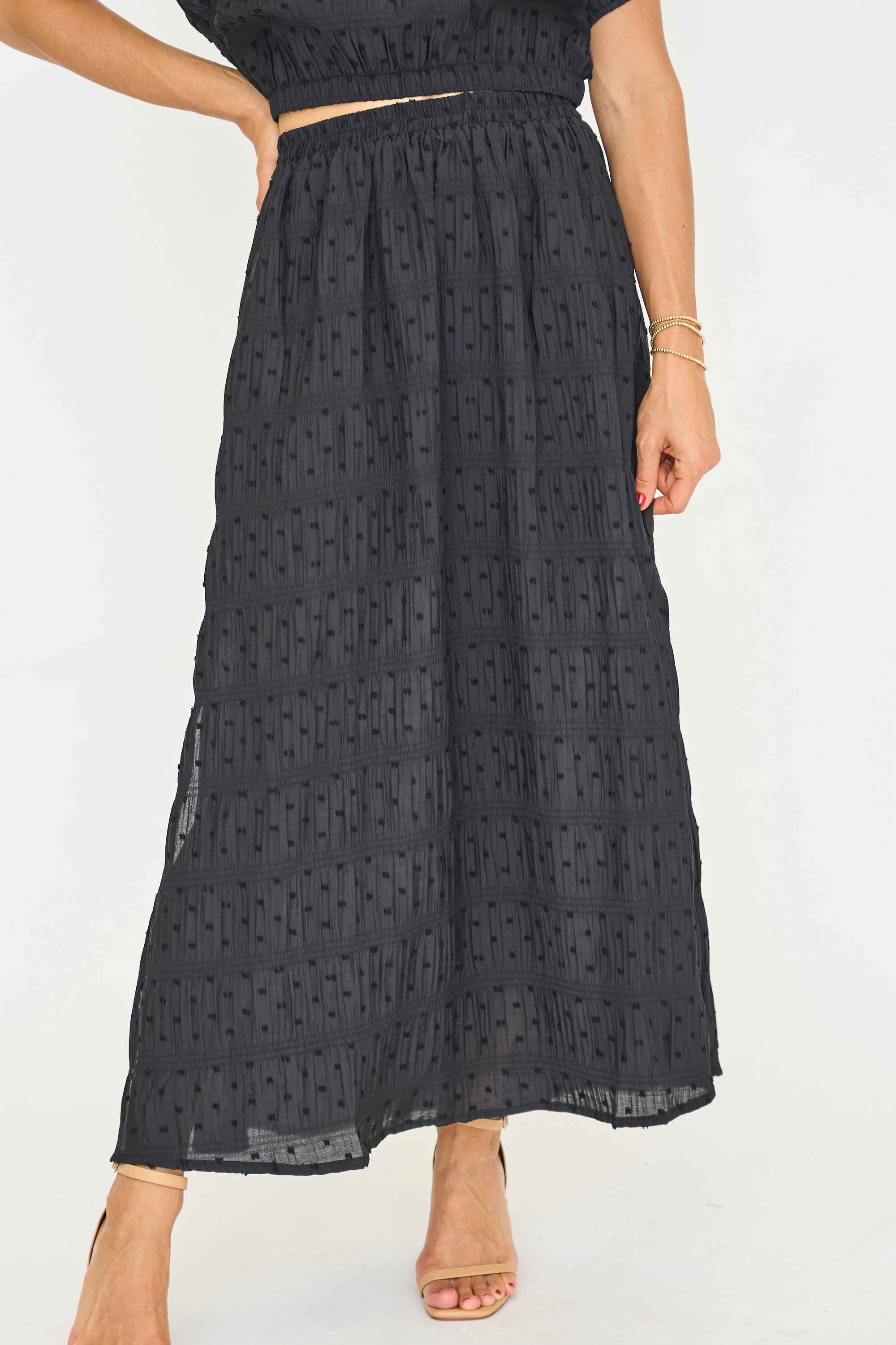 Sen Textured Skirt