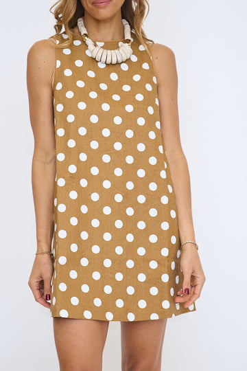 I Love Polka Dots Mini Dress