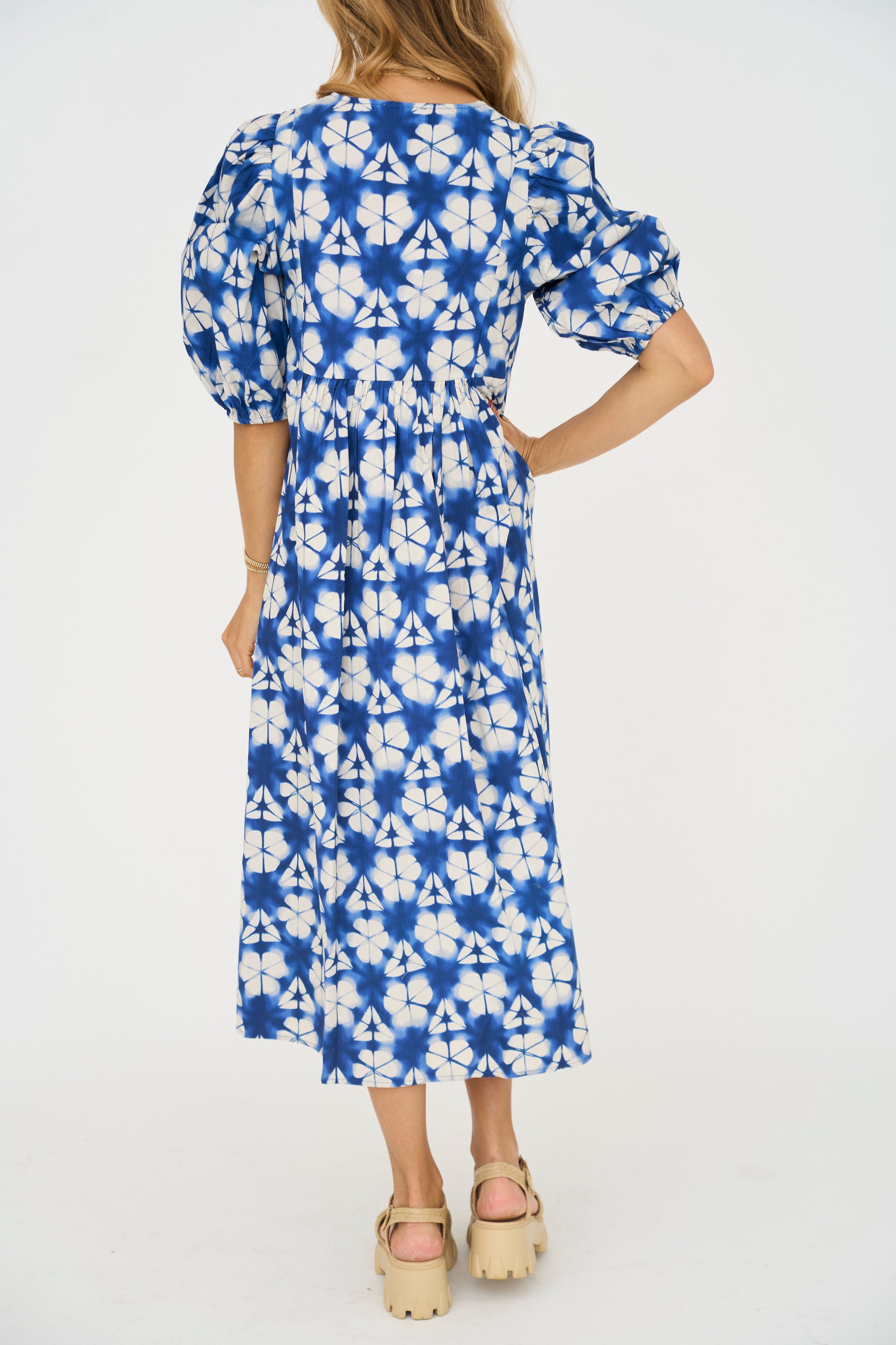 Salem Printed Long Dress