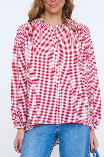 Finley Gingham Button Up Shirt