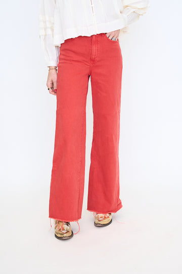 Far Out High Rise Wide in Cherry