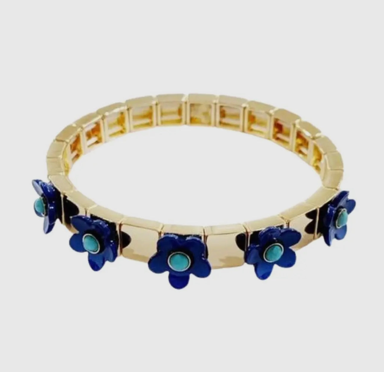 Tile Bead Bracelet