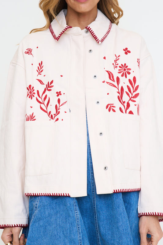 Embroidered Folk Jacket