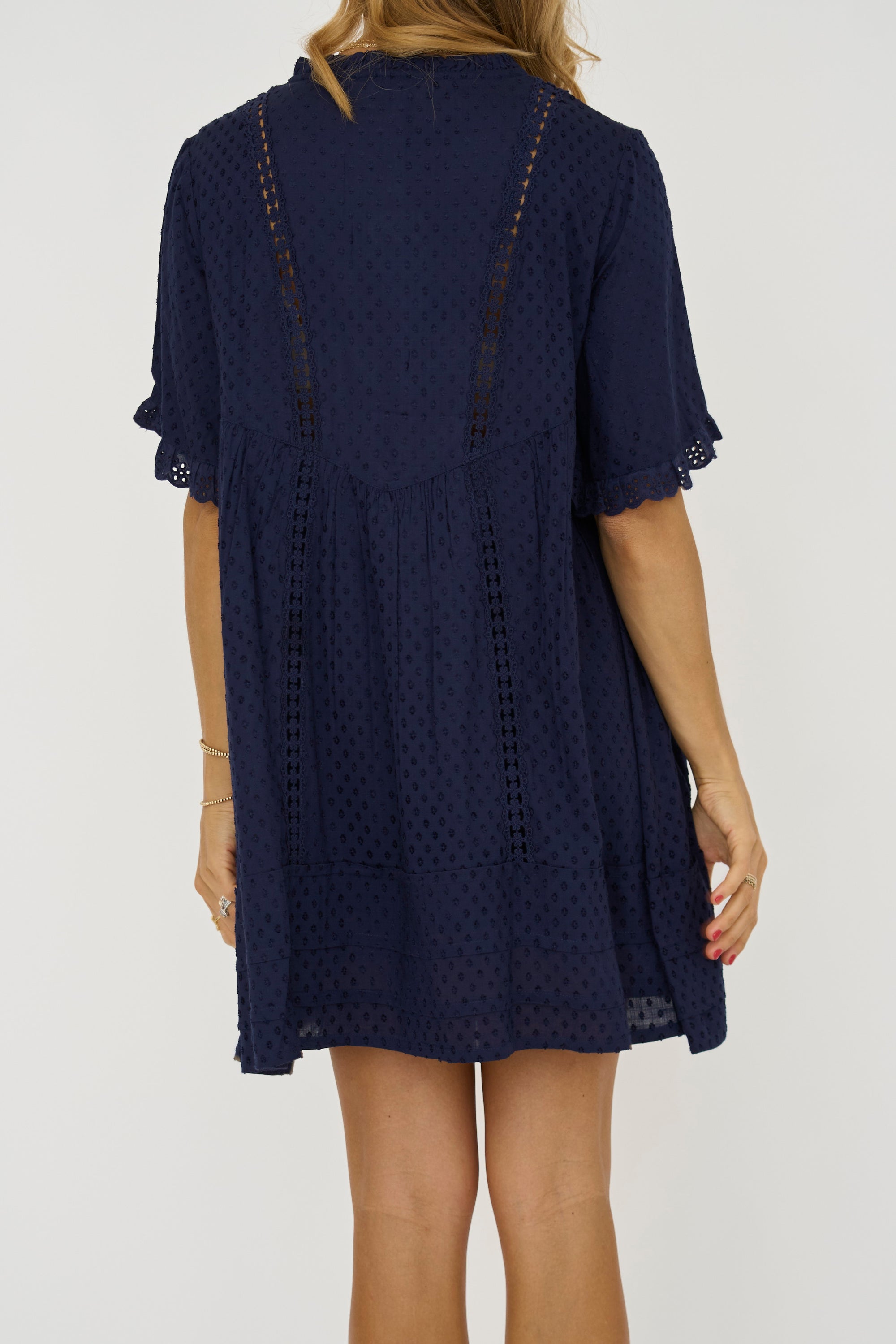 Anny Dress in Navy