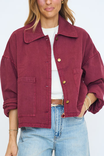 Plum Laura Jacket