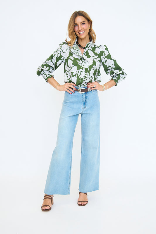 Haizley Floral Minny Long Sleeve Top