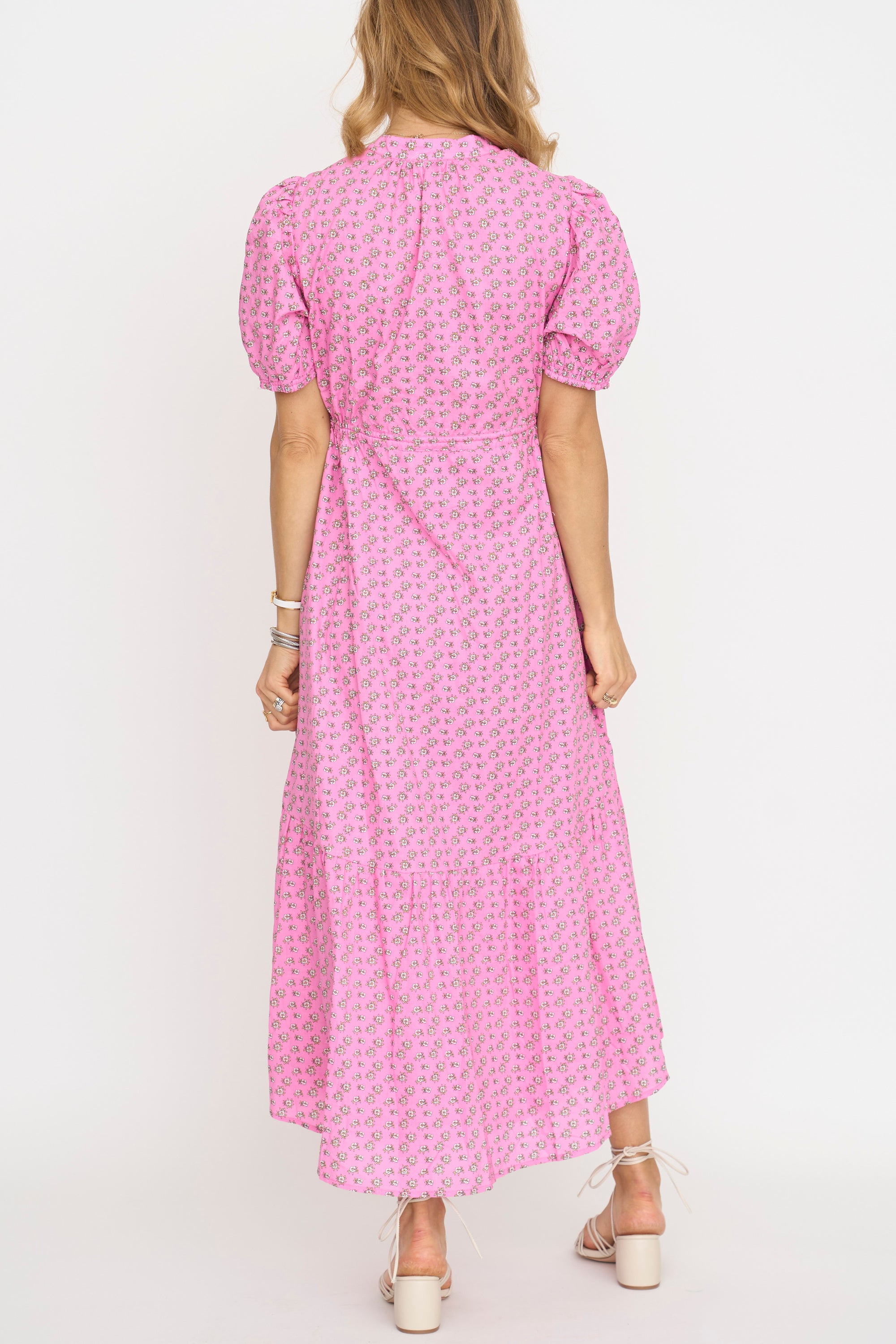 Campbell Pink Midi Dress