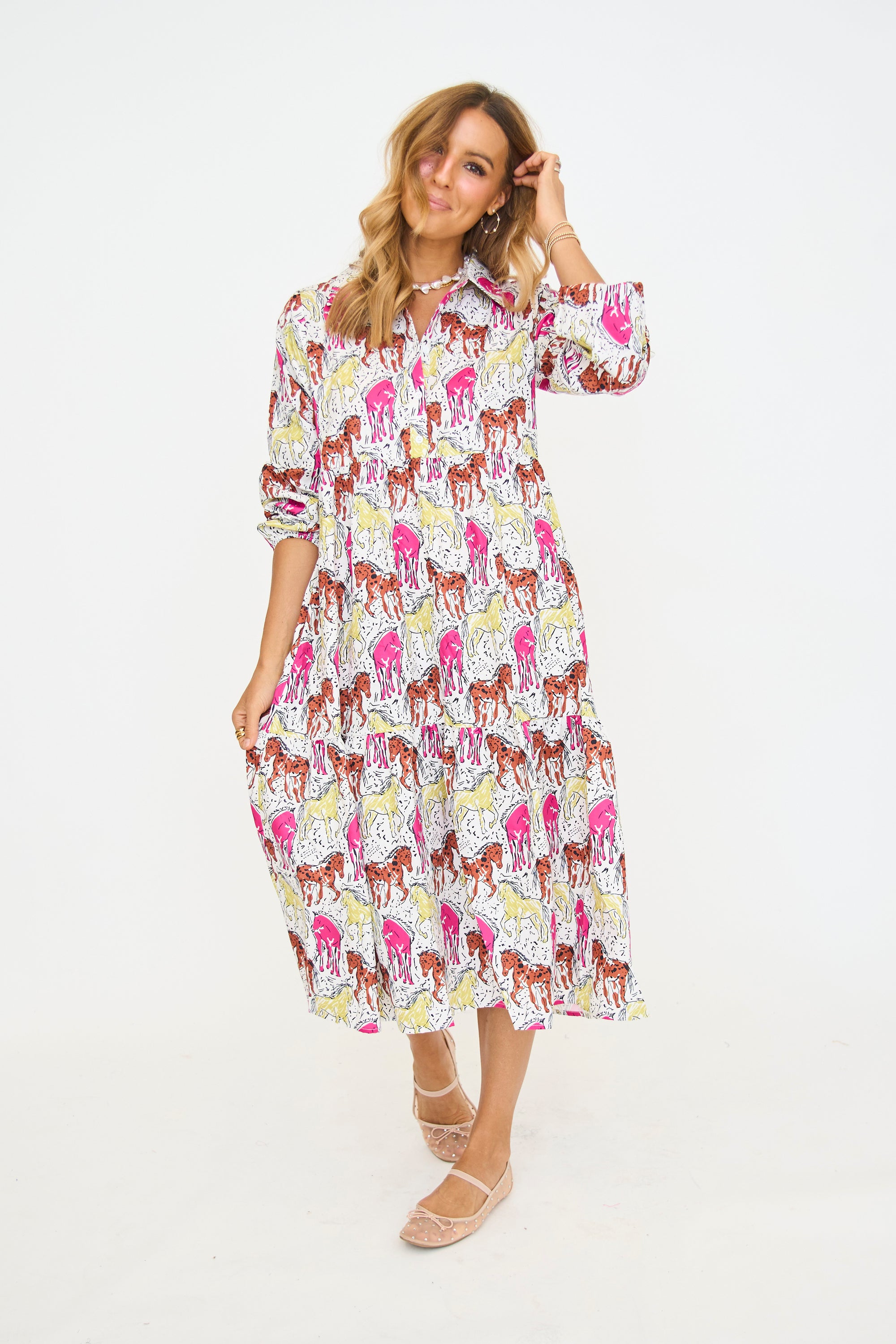 Wild and Free Midi Dress