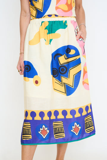 Annie Printed Skirt