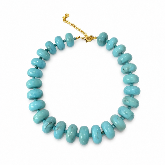 Boho Chunky Beaded Necklace