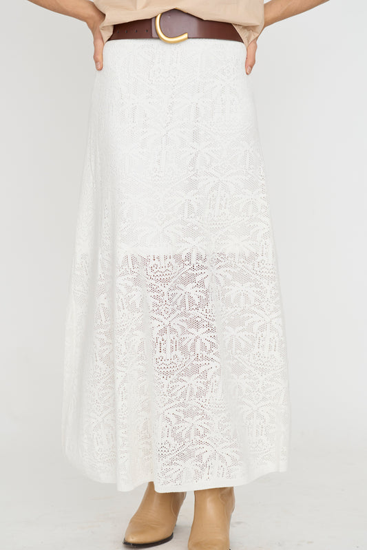Palm Knit Maxi Skirt