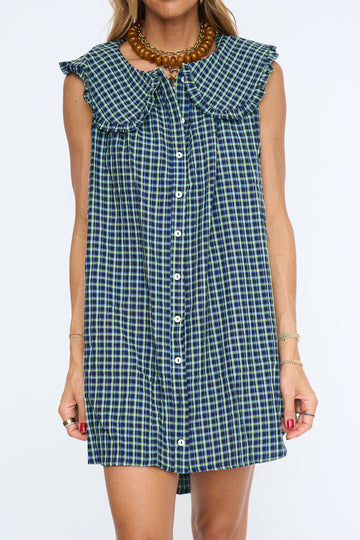 Belle Checkered Mini Dress