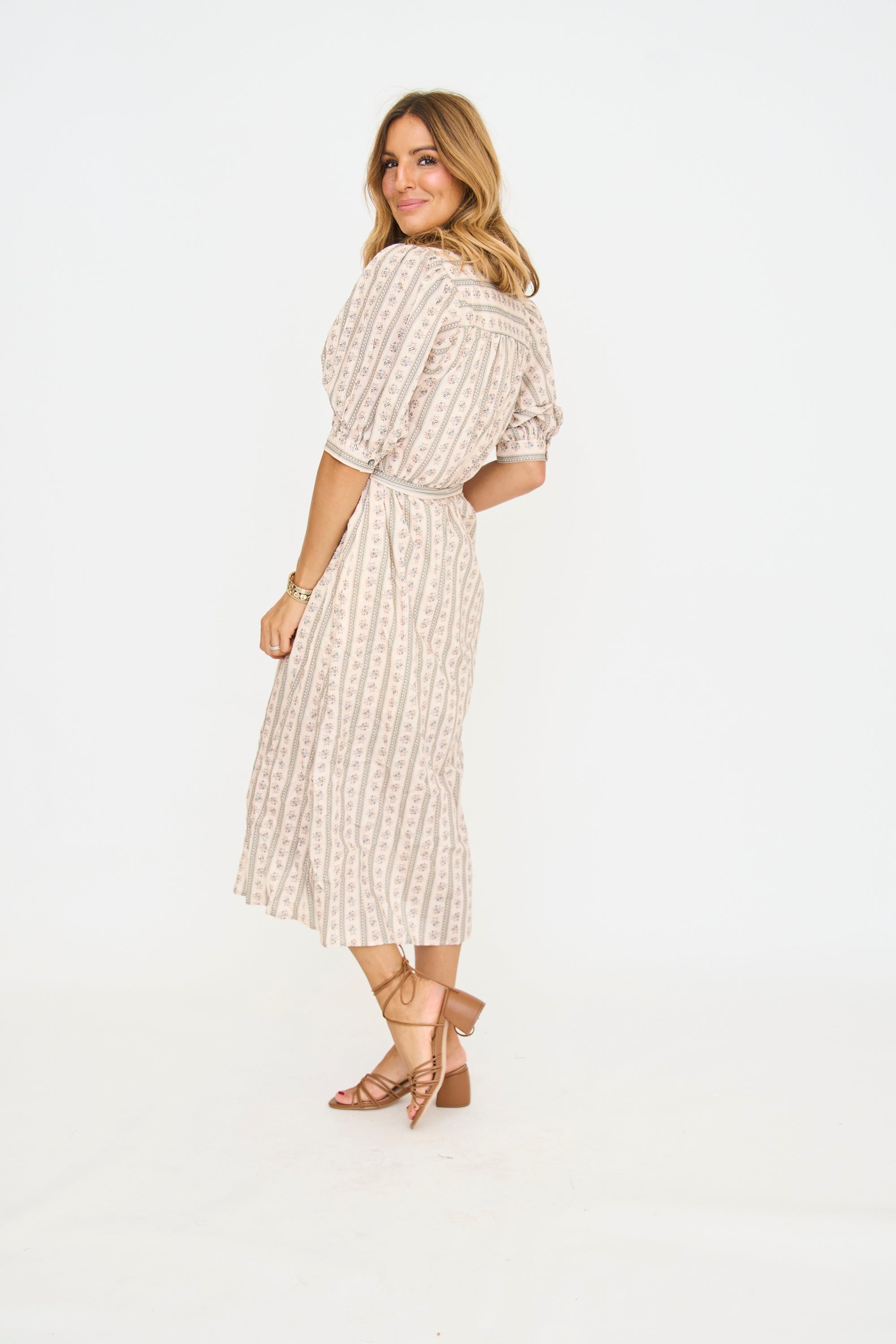 Westly Button Down Midi Dress