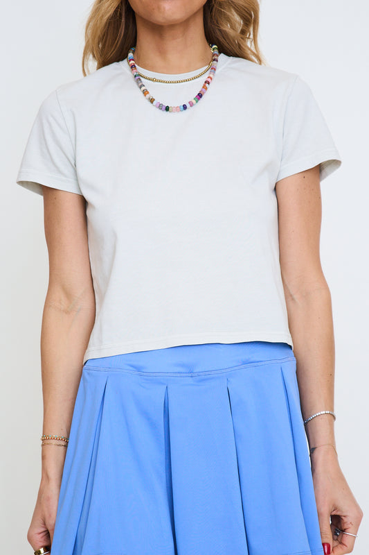 Mineral Washed Cotton Jersey Tee