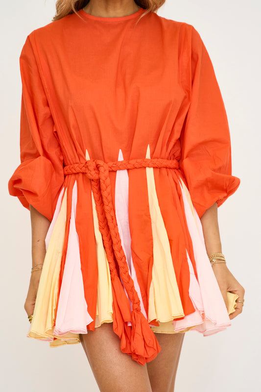 Sunshine Belted Mini Dress