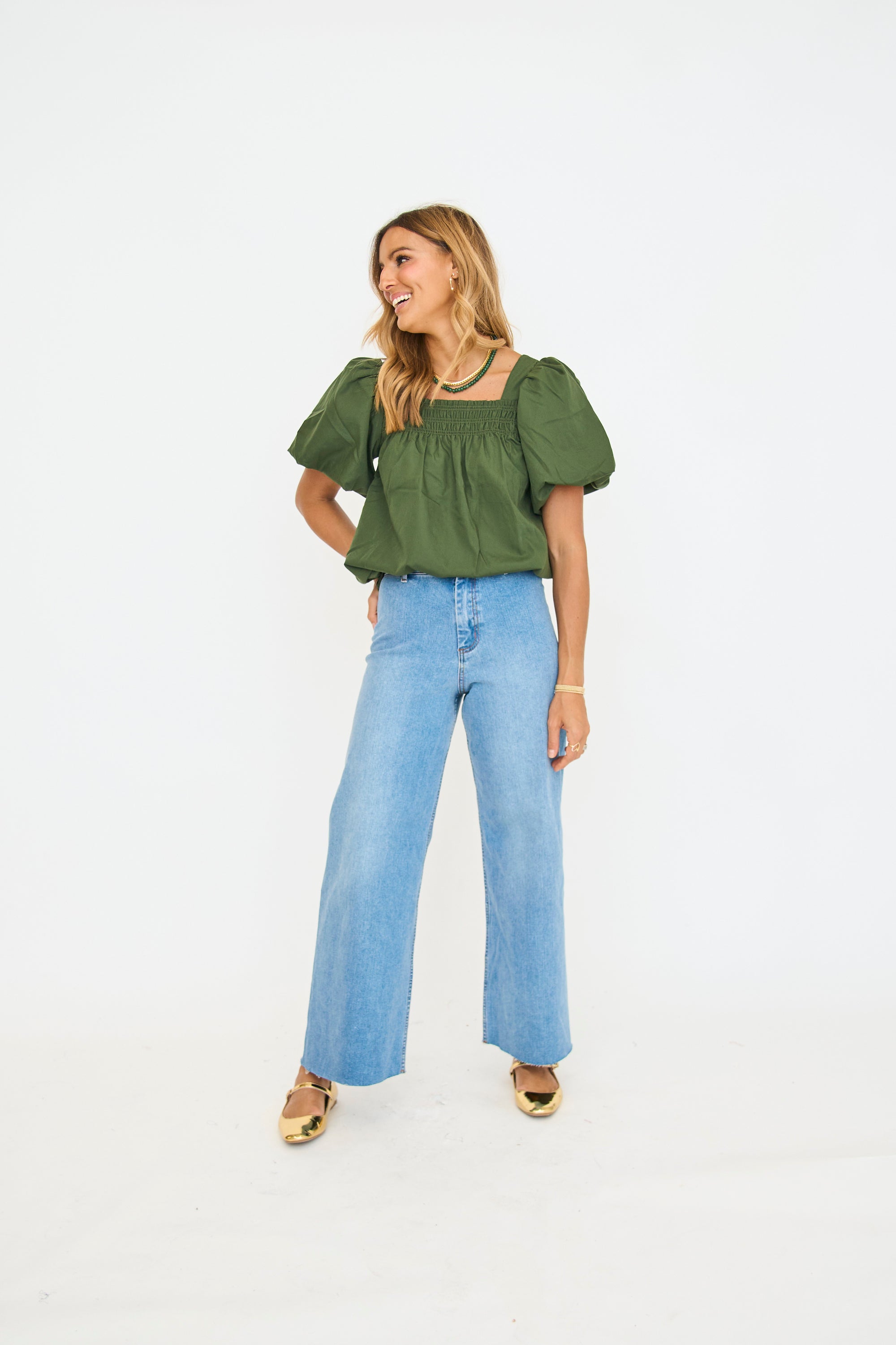 Lizzie Puff Sleeve Top