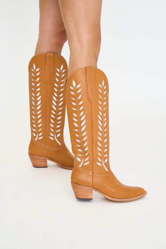 Lucia Tall Western Boots