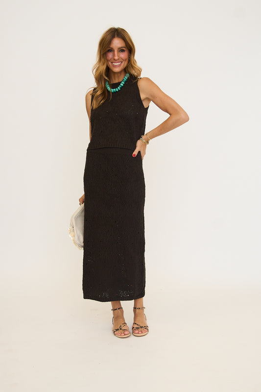 Crochet Knit Skirt