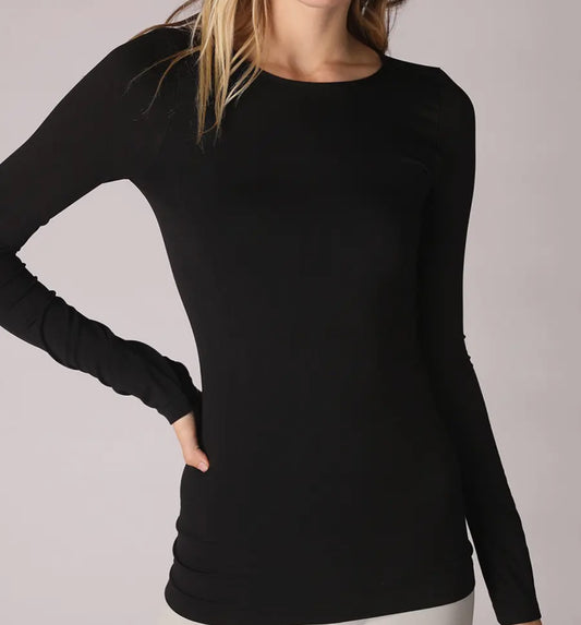 Niki Crew Neck Long Sleeve Top
