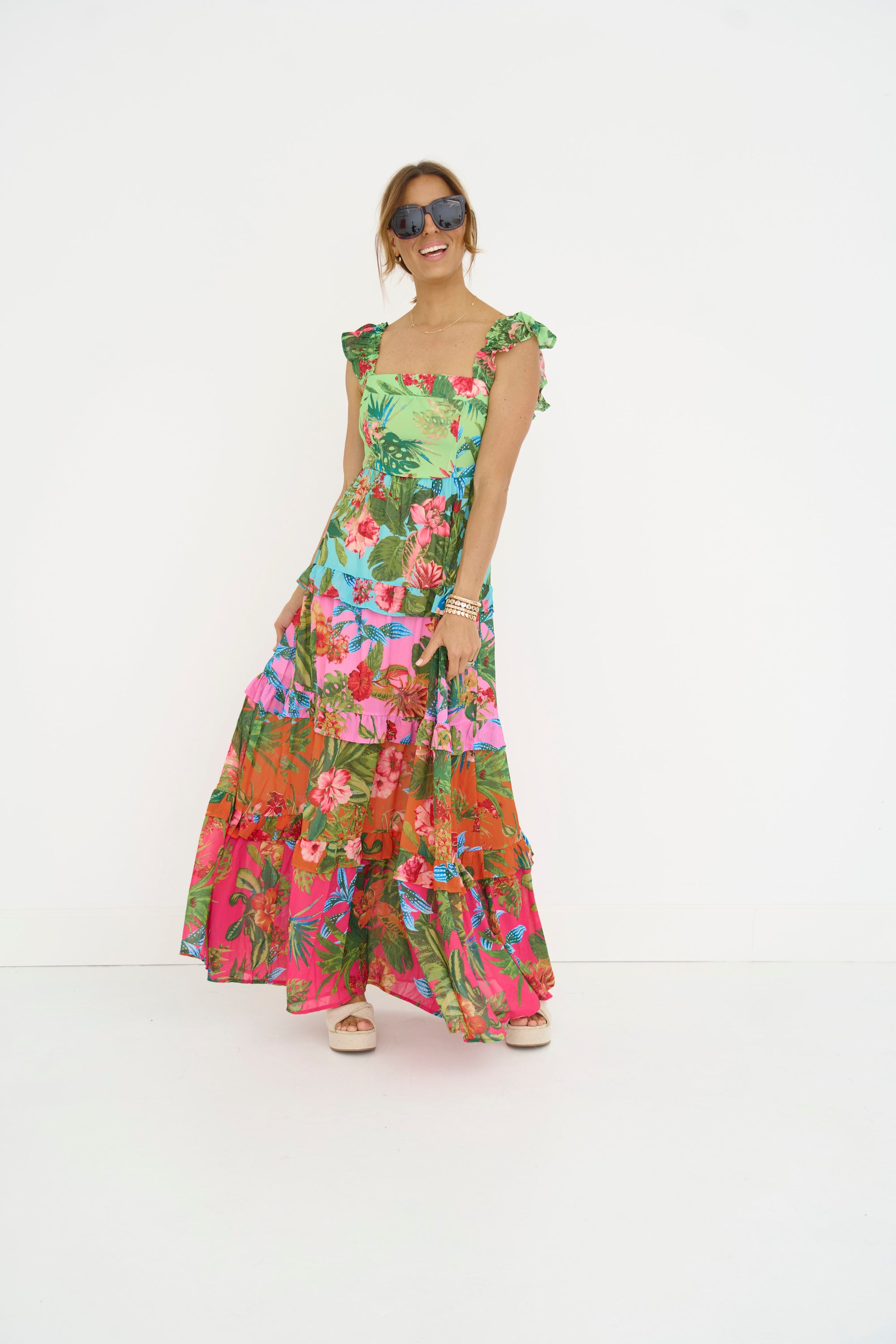 Tropical Bora Bora Maxi Dress