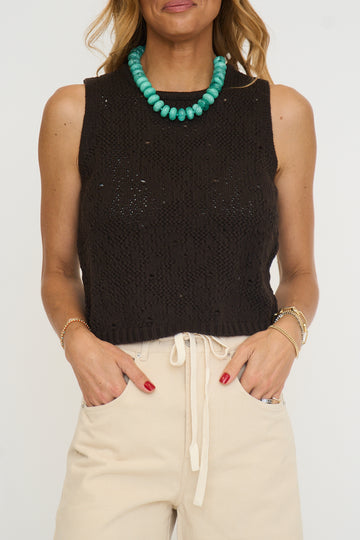 Crochet Knit Top