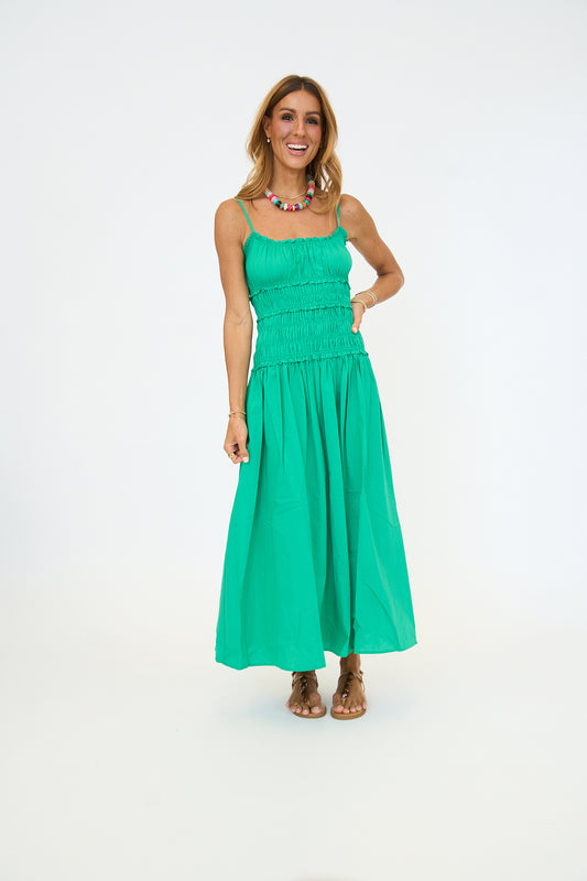 Annette Smocked Dress