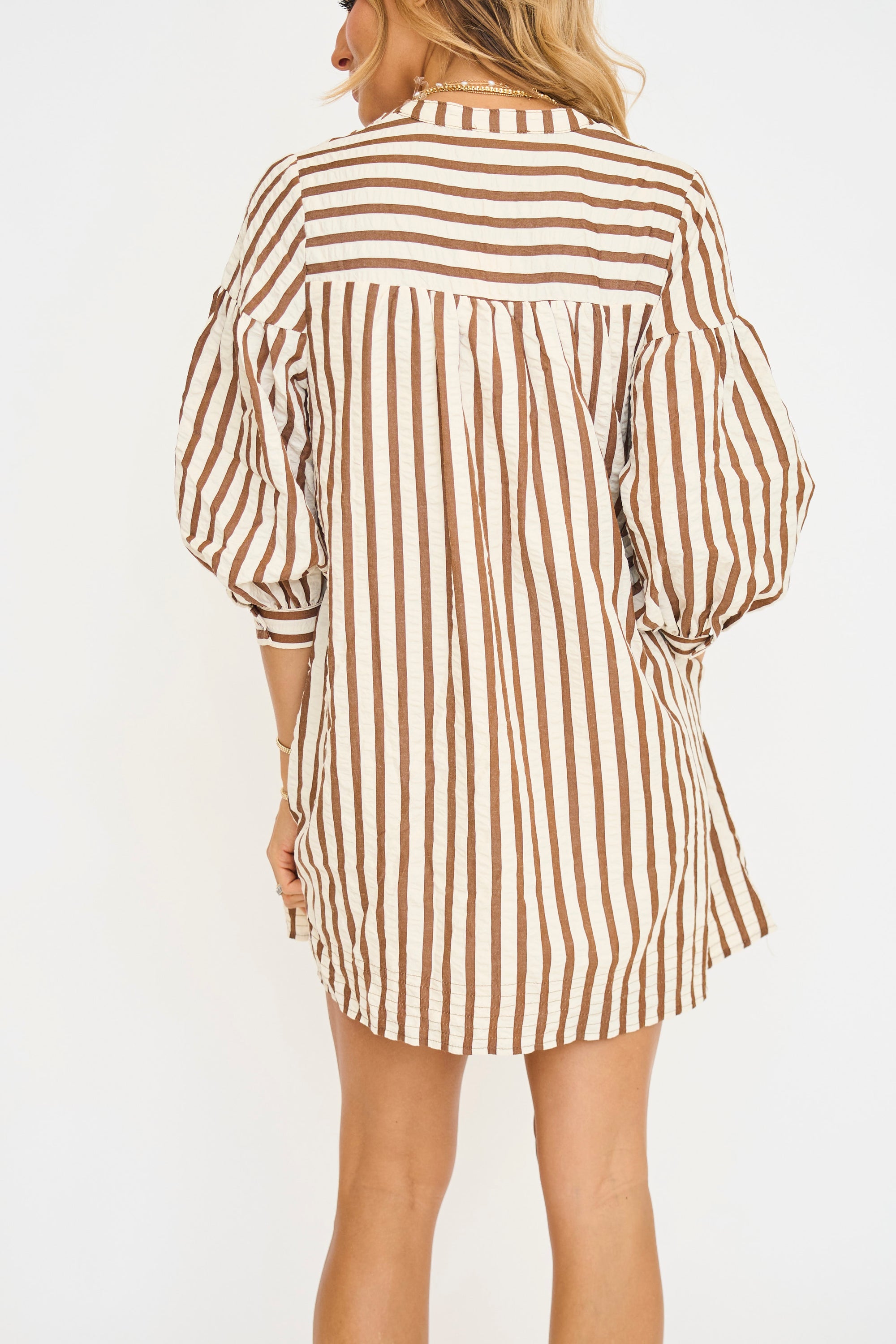 Kacey Stripe Mini Dress