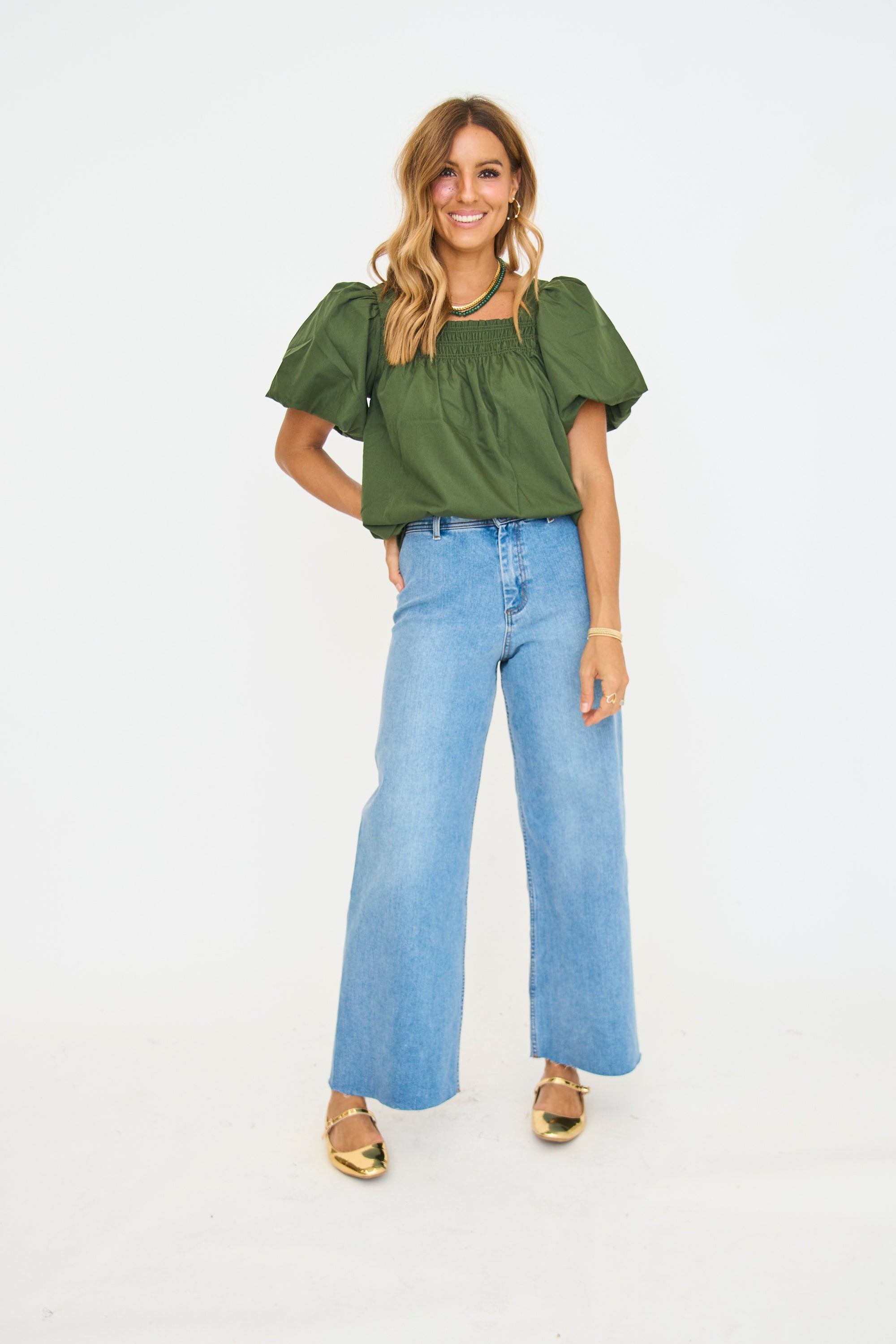 Lizzie Puff Sleeve Top