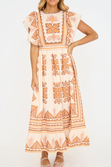 Georgie Printed Maxi Dress