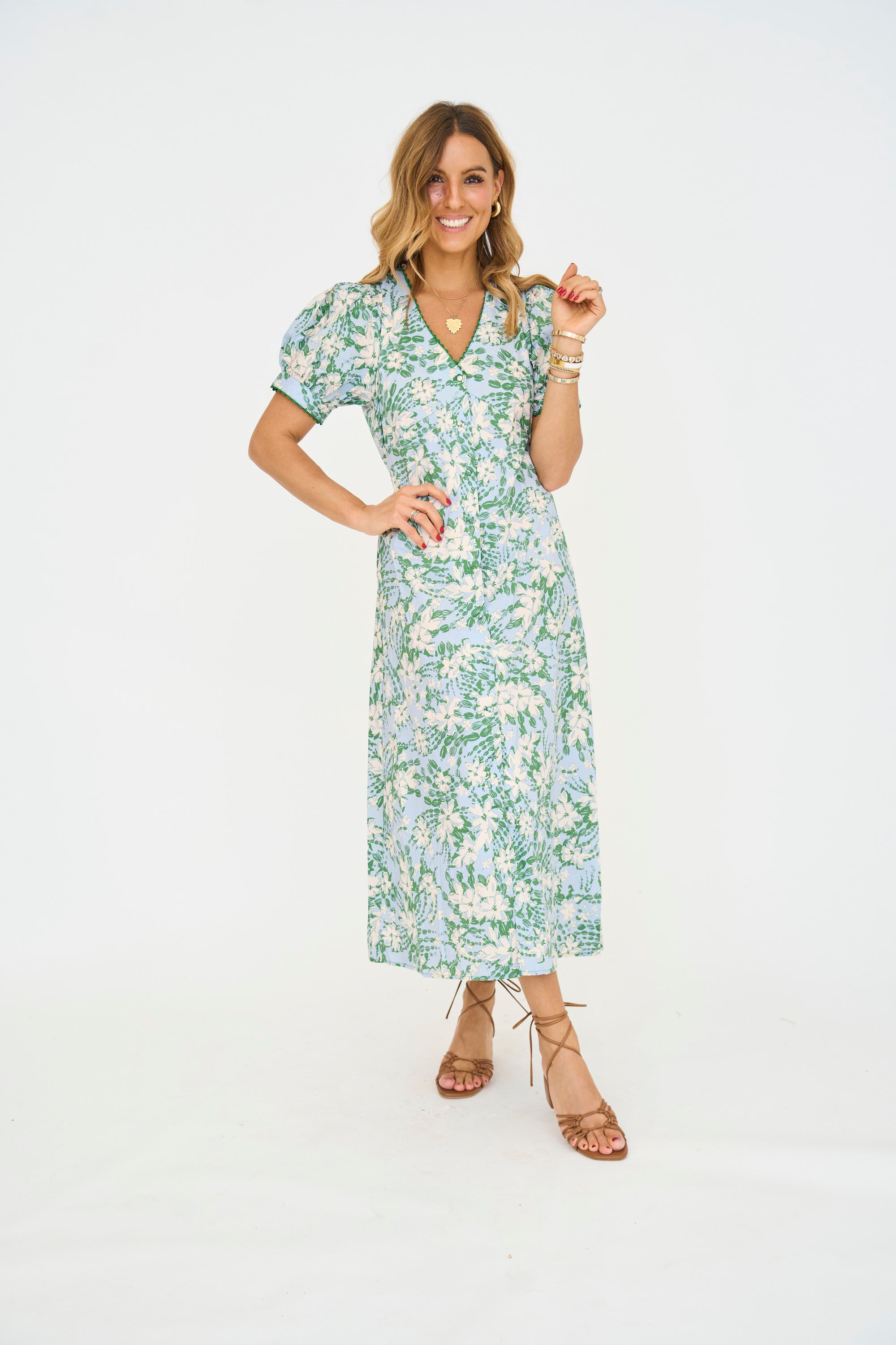 Kimmy Floral Midi Dress