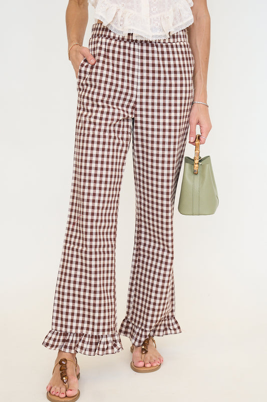 Gingham Checker Pants