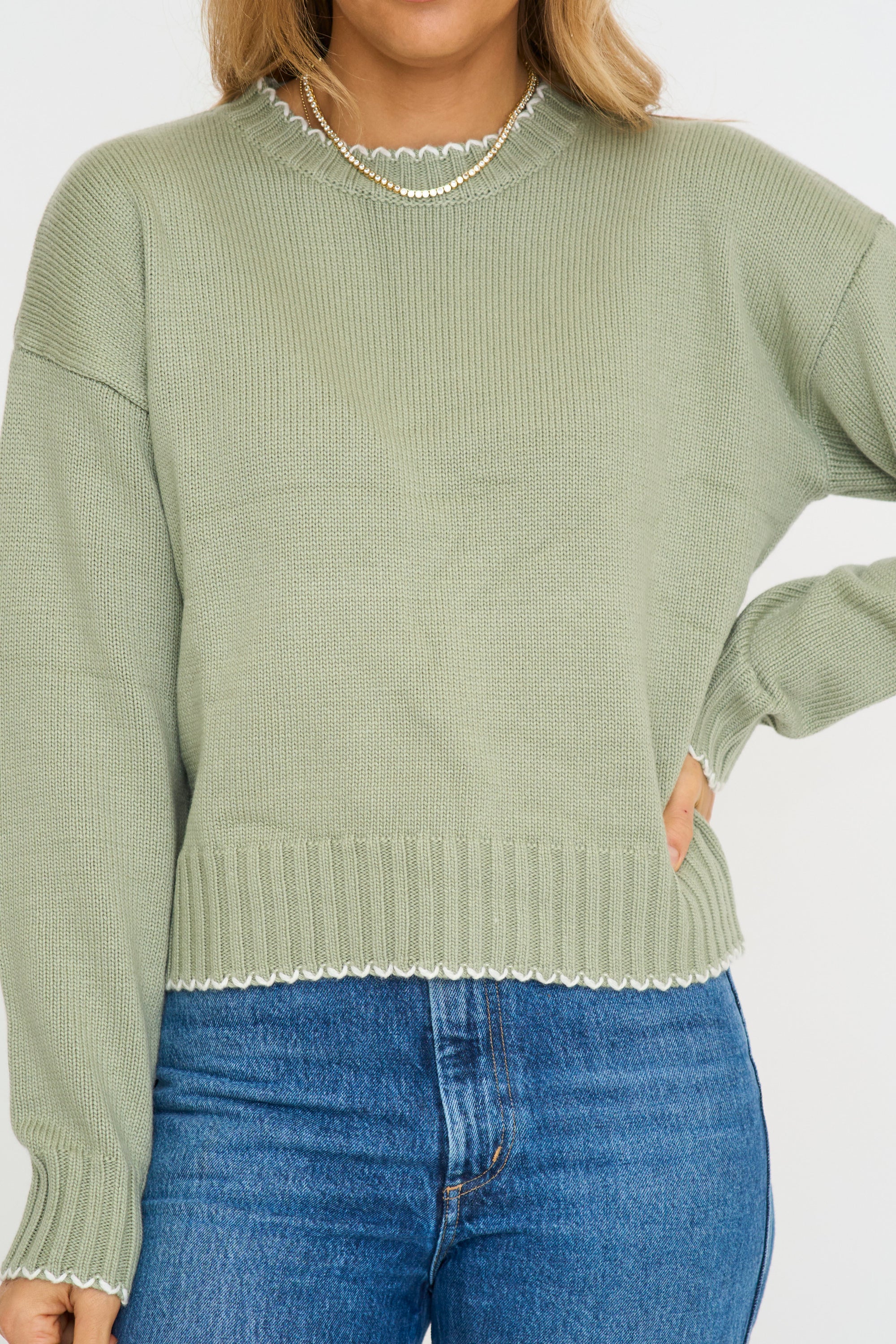 Everly Sweater Top