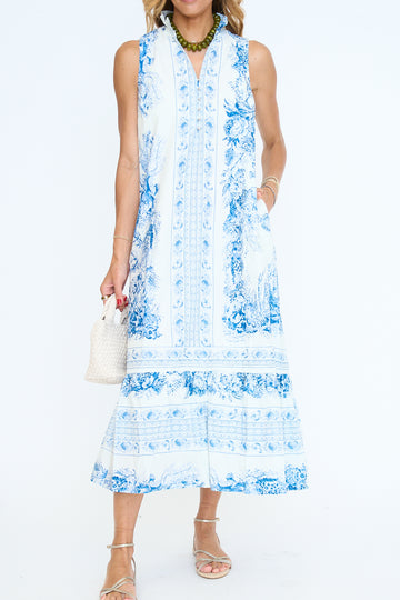 Toile Midi Dress