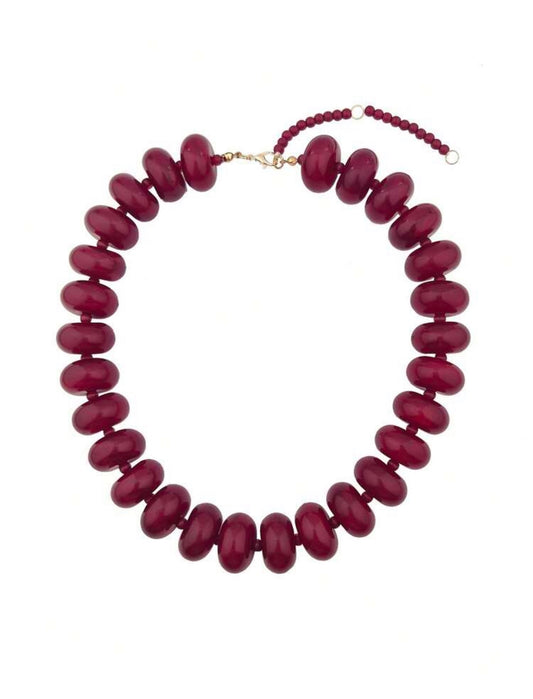 Boho Chunky Beaded Necklace