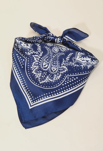 Paisley Design Square Scarf