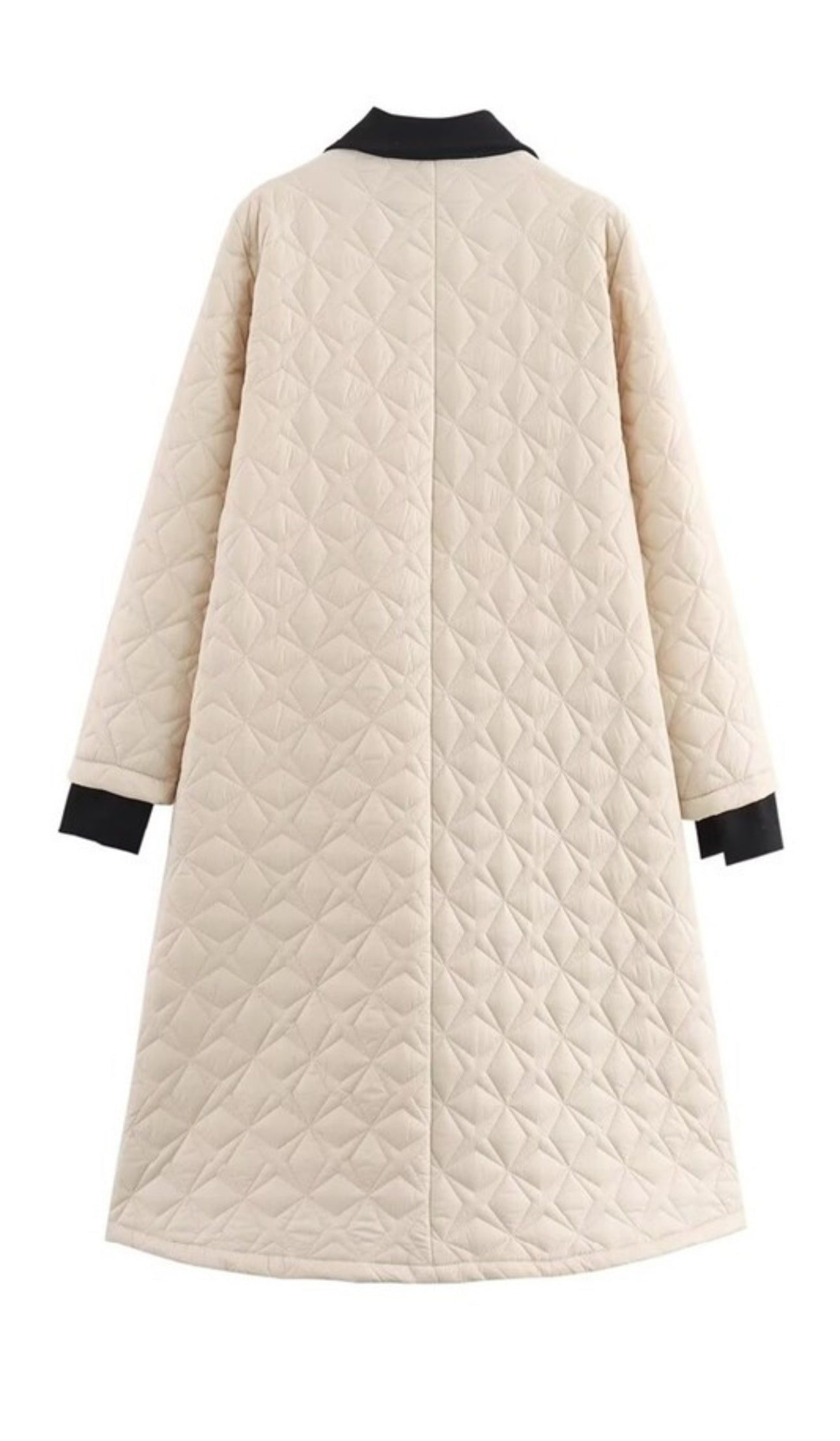 Quilted Trench Coat